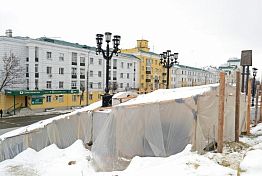 Белозерцев высказал замечания по ходу реконструкции крепостного вала
