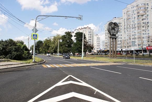 Ремонт улицы Пушкина завершили раньше срока
