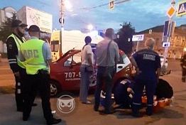 В Пензе две девушки пострадали в ДТП на Суворова