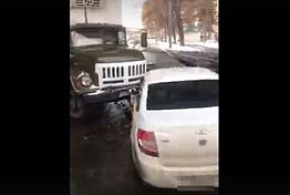 В Пензе в ДТП с ЗИЛом пострадала пассажирка такси