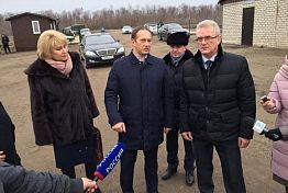 Губернатор совершает рабочую поездку по Башмаковскому району