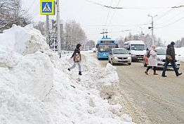 Ежедневно из Пензы вывозят до 12 тысяч кубометров снега