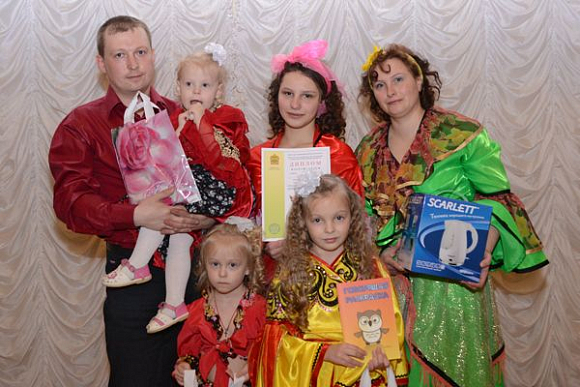 Семья Быковых из Сердобска — победители зонального этапа «Успешной семьи-2016»