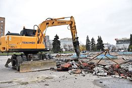 В Пензе начали реконструкцию Фонтанной площади
