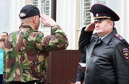 В Пензе бойцы ОМОНа вернулись из командировки на Северный Кавказ В Пензе бойцы ОМОНа вернулись из командировки на Северный Кавказ