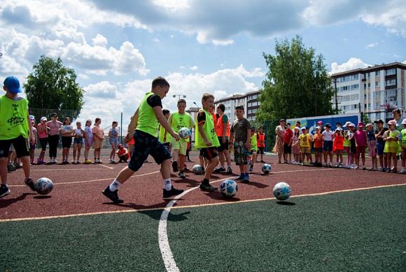 В Пензенской области 46 школ приняли участие в проекте «Футбол в школе»