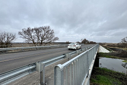В Пензенской области обновили мост через реку Каурец