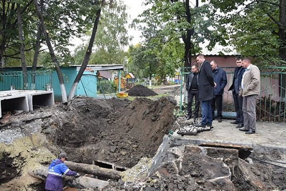 В Пензе на ул. Ставского раскопали новую дорогу