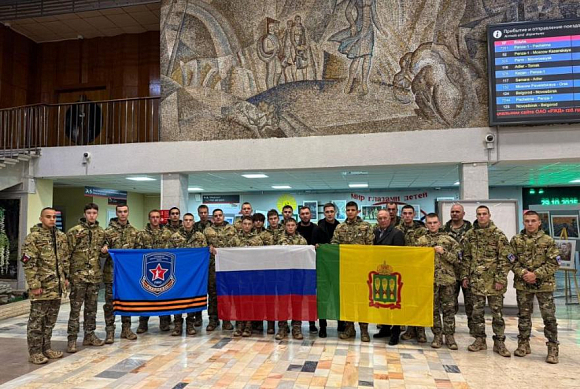 Пензенские участники сборов «Гвардеец» отправились в Беларусь