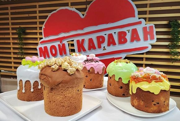 В Пензе «Караван» представил коллекцию авторских куличей к Пасхе