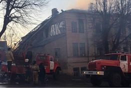 В пензенском МЧС прокомментировали пожар на Володарского