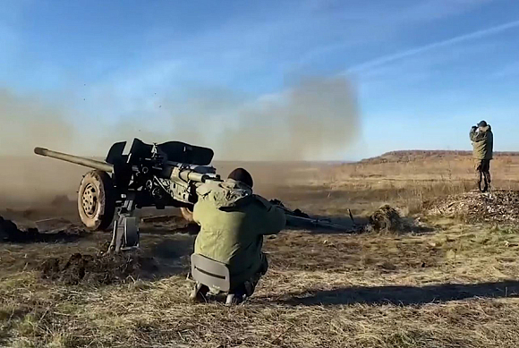 Мобилизованные пензенцы проходят боевое слаживание в Саратовской области