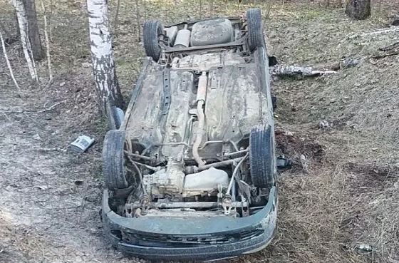 Появились фото с места смертельного ДТП в Городищенском районе