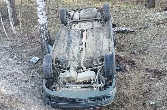 Появились фото с места смертельного ДТП в Городищенском районе