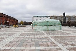 Главную новогоднюю елку Пензы начнут монтировать в ноябре