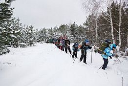 В Пензенской области проходит лыжный агитпоход, посвященный 75-летию Победы