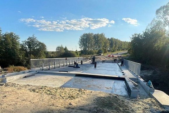 В Городищенском районе реконструируют мост