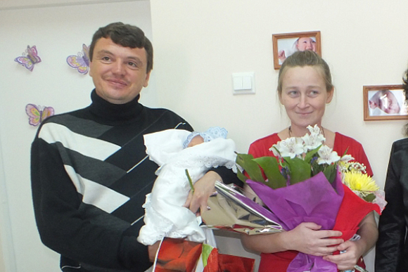 В Сердобском районе в семье украинских беженцев родился ребенок