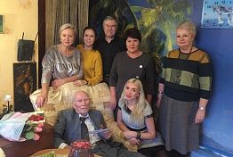 В Пензе ветеран войны Василий Сорокин отметил 95-летие