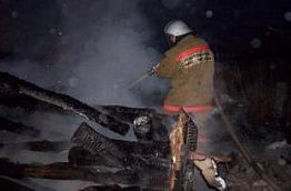 За ночь в Пензенской области произошло три пожара