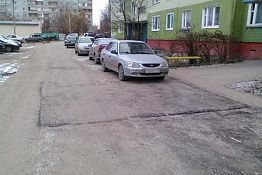 В Пензе на ул. Ладожской восстановили асфальт В Пензе на ул. Ладожской восстановили асфальт