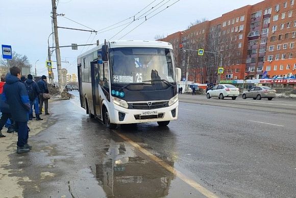 В Пензе перевозчик нарушил расписание маршрута № 25