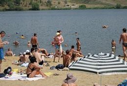 Кузнечане купаются в запрещенных местах Кузнечане купаются в запрещенных местах