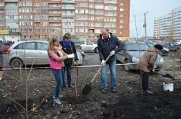 В Пензе появился новый сквер