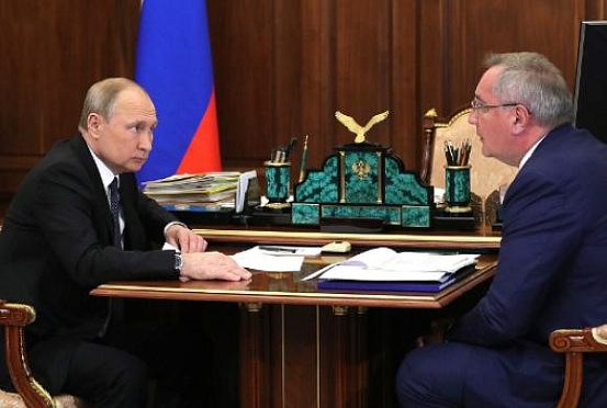 Путин встретился с главой «Роскосмоса»
