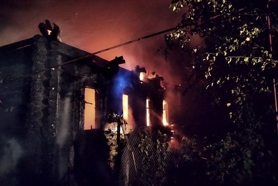 В Бессоновском районе в пожаре погиб 43-летний мужчина 