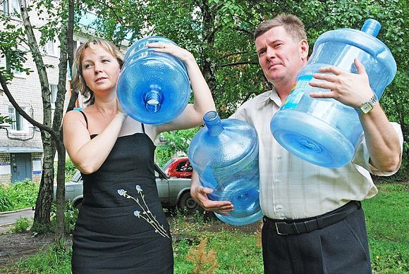 В Терновке, Тепличном и Засечном раздают техническую воду