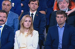 М. Львова-Белова: Когда Путин вошел в студию, я прослезилась М. Львова-Белова: Когда Путин вошел в студию, я прослезилась