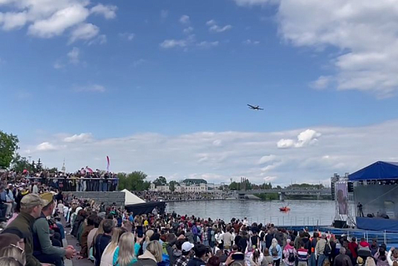 Появилось видео с авиашоу над пензенским «Ростком»