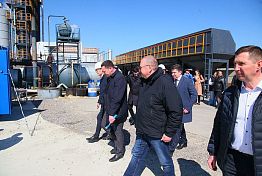 В Пензе на проектную мощность вышел новый асфальтобетонный завод В Пензе на проектную мощность вышел новый асфальтобетонный завод