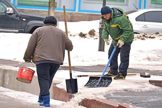 В Пензе количество выпавшего снега пока не вызывает опасений