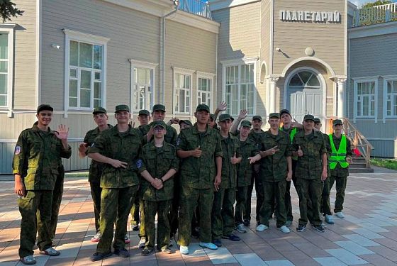 Гвардейцы посетили Пензенский планетарий