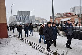 В пензенских дворах «высадился» снежный десант