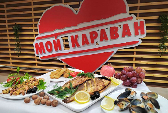 Все блюда можно заказать с доставкой домой||Фото: «Караван» Сеть Караван: Жители Пензы съели более 10 тон морских деликатесов в октябре