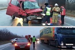 В Мокшанском районе одновременно произошло два ДТП
