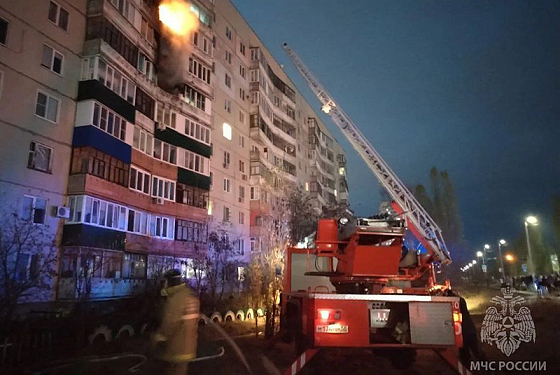 В Пензе на Антонова при пожаре эвакуировали 25 человек