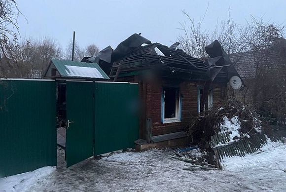 Следком выясняет причины смертельного пожара в Верхнем Ломове