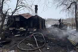 СК выясняет причины смертельного пожара в Тамалинском районе