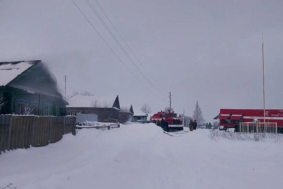 В Городищенском районе сгорел жилой дом