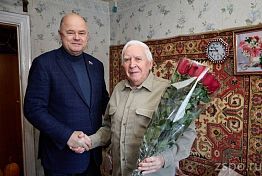 Вадим Супиков встретился с ветеранами‑блокадниками 27 января