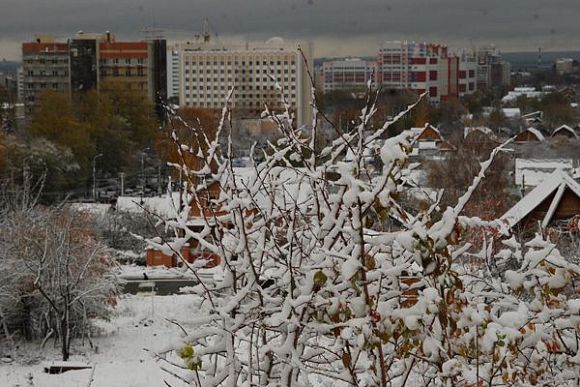 Снегопад в Пензе: ДТП и переломы