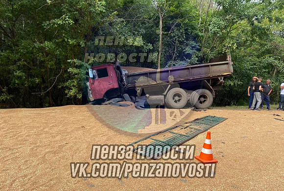 В Сердобском районе легковушка стала грудой металла после ДТП с грузовиком