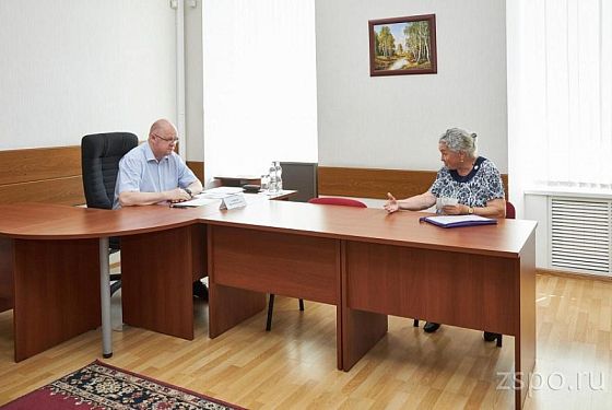  Председатель Заксобра Вадим Супиков провел прием граждан