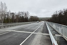 В Никольском районе отремонтировали мост через реку Айва