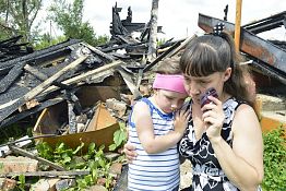 В Кондоле 7 погорельцев продолжают жить в законсервированном садике