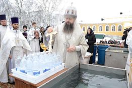 В Пензе 19 января у Спасского собора будут раздавать святую воду